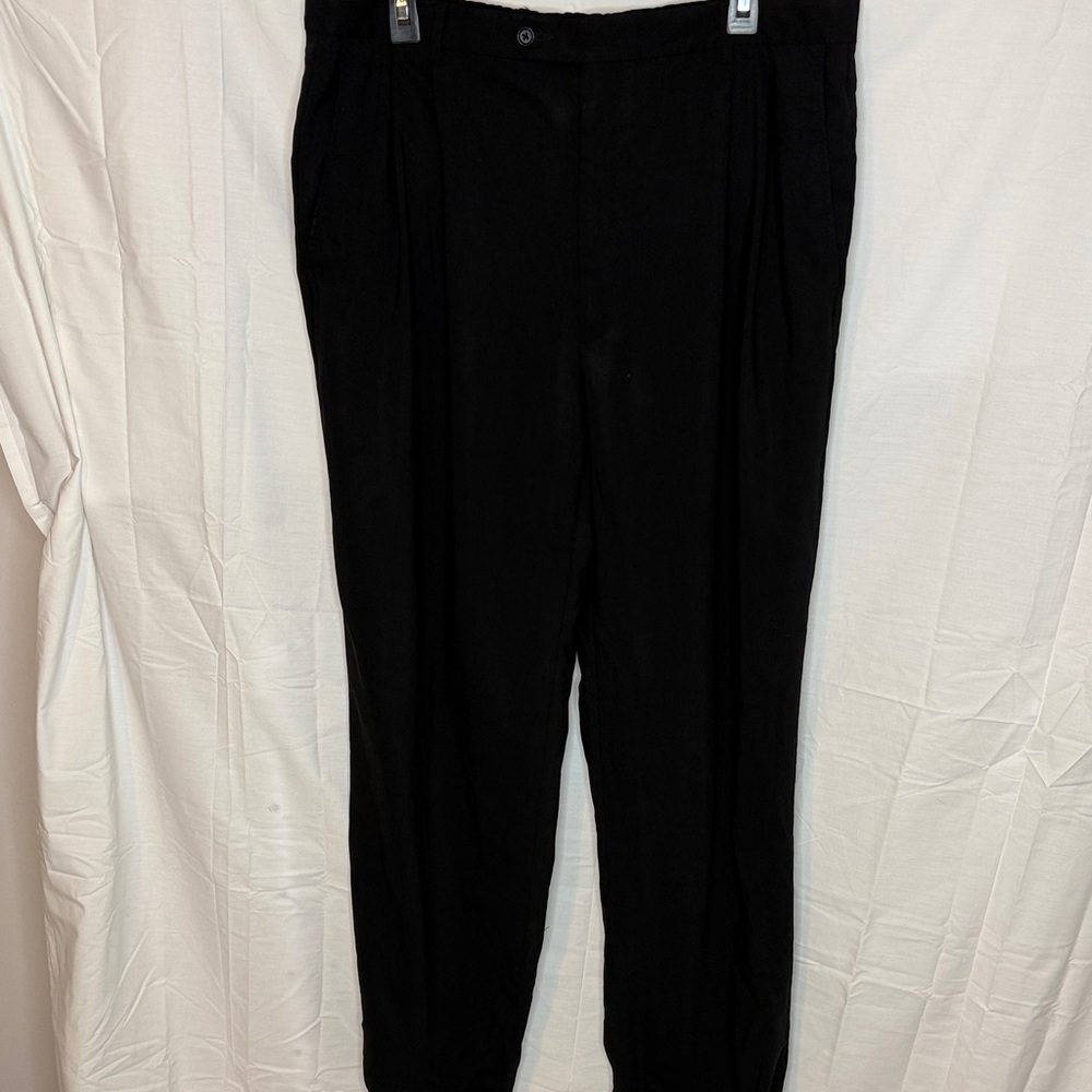 Elegant Black Men's Dress Pants